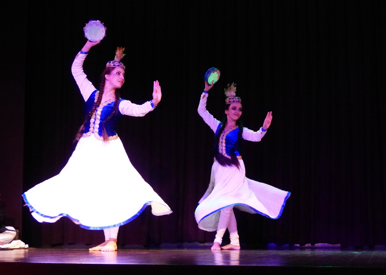 Dancers of kazakhstan